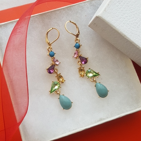 Jewelry - Multicolor Crystal Earrings